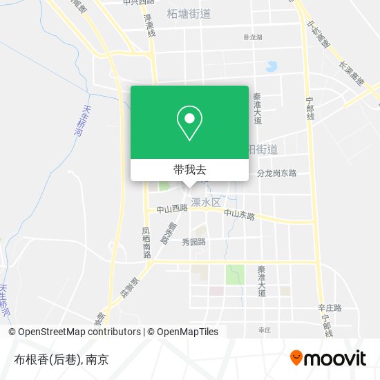 布根香(后巷)地图