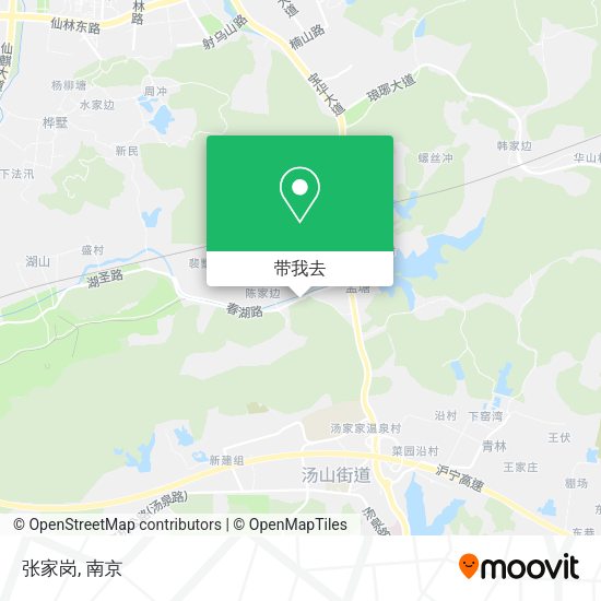 张家岗地图