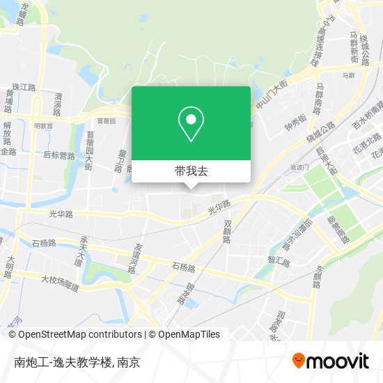 南炮工-逸夫教学楼地图