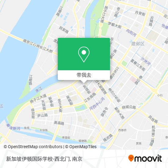 新加坡伊顿国际学校-西北门地图