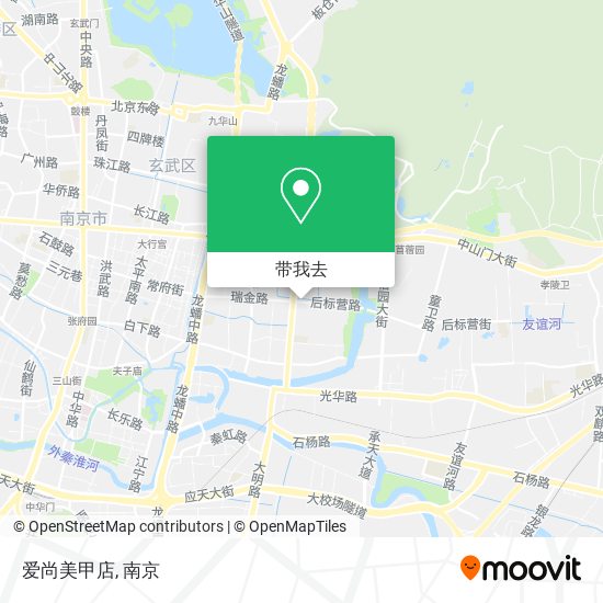 爱尚美甲店地图