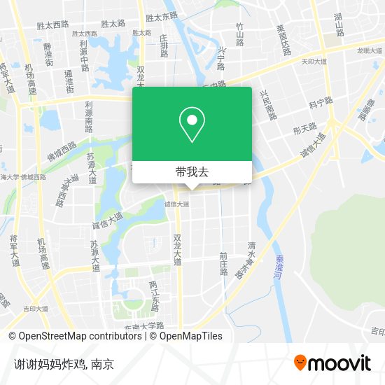 谢谢妈妈炸鸡地图