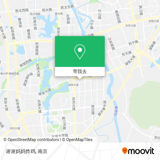 谢谢妈妈炸鸡地图