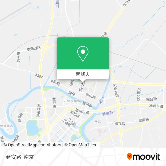 延安路地图