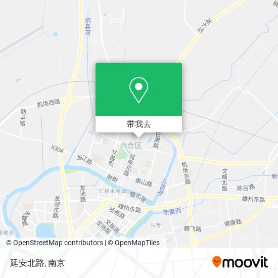 延安北路地图