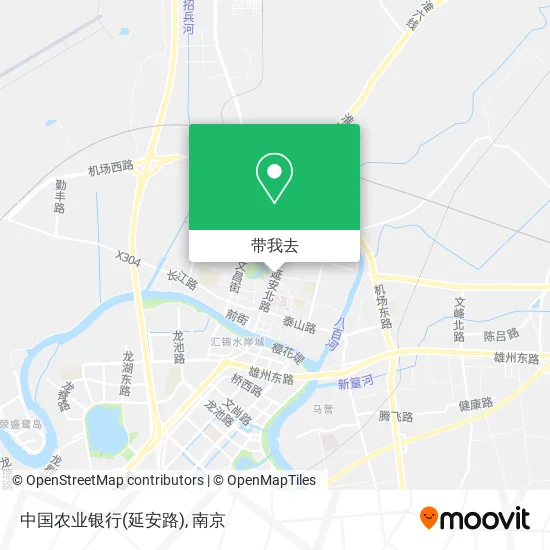 中国农业银行(延安路)地图