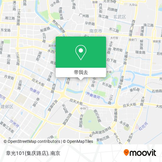 章光101(集庆路店)地图