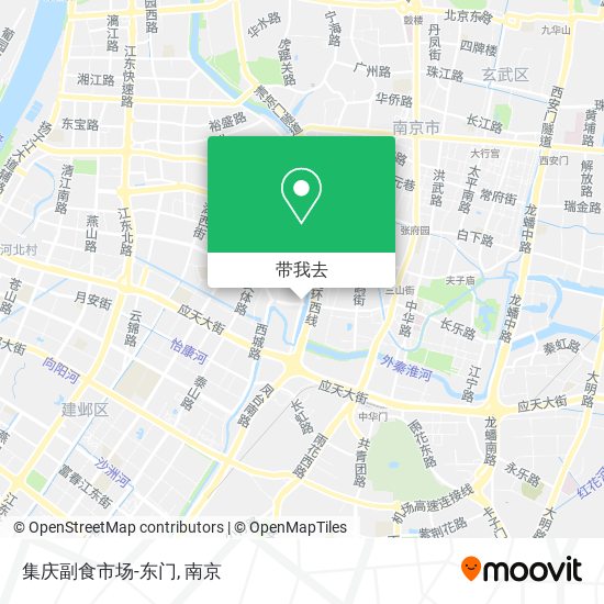 集庆副食市场-东门地图