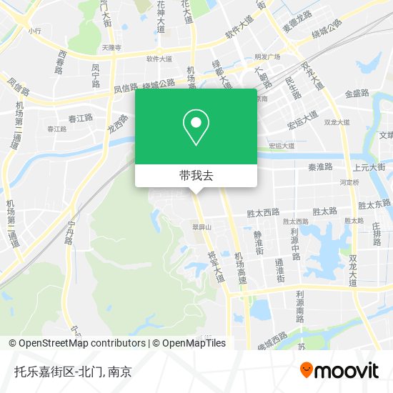 托乐嘉街区-北门地图