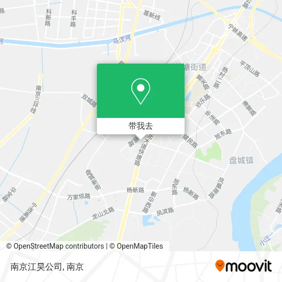 南京江昊公司地图