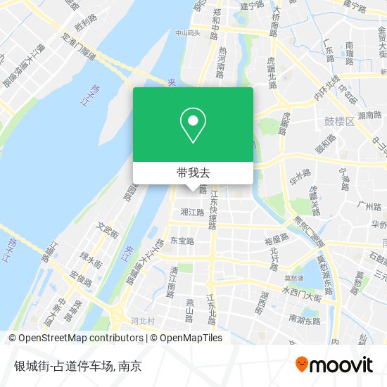银城街-占道停车场地图