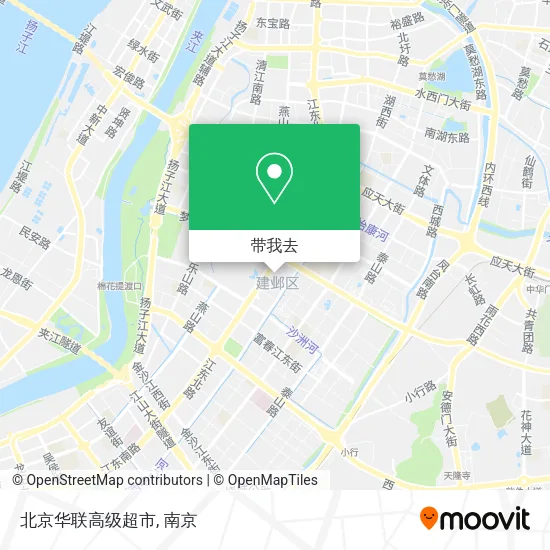 北京华联高级超市地图
