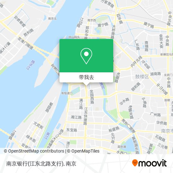 南京银行(江东北路支行)地图