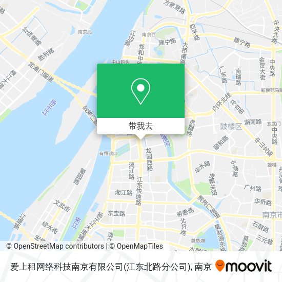 爱上租网络科技南京有限公司(江东北路分公司)地图