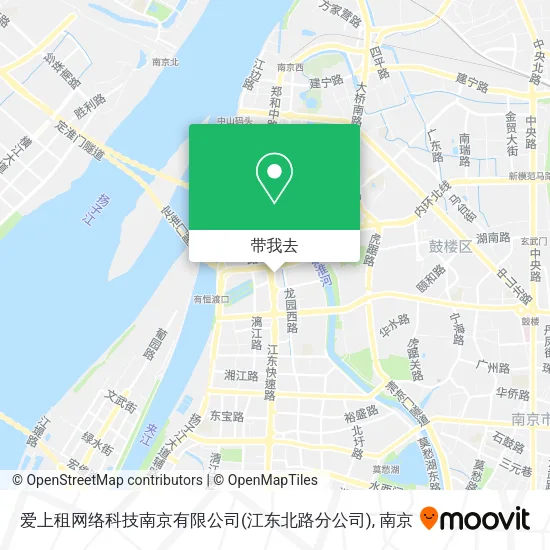 爱上租网络科技南京有限公司(江东北路分公司)地图