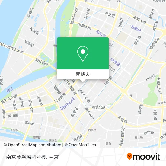 南京金融城-4号楼地图
