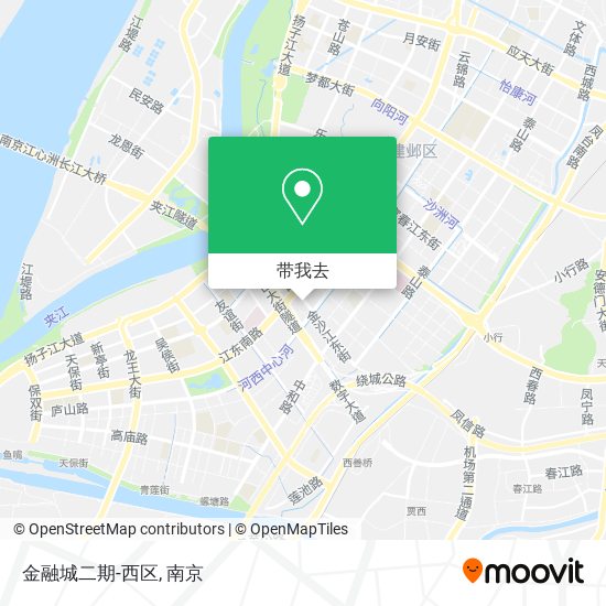 金融城二期-西区地图