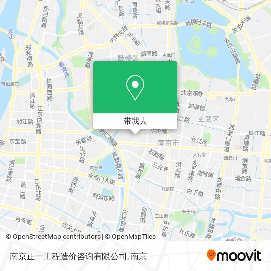 南京正一工程造价咨询有限公司地图