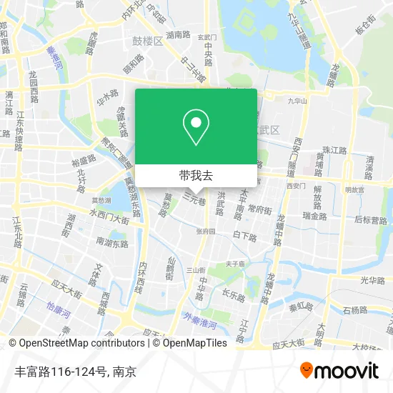 丰富路116-124号地图