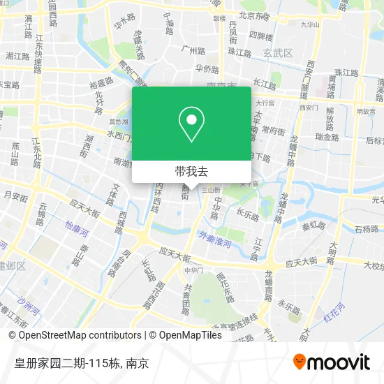 皇册家园二期-115栋地图