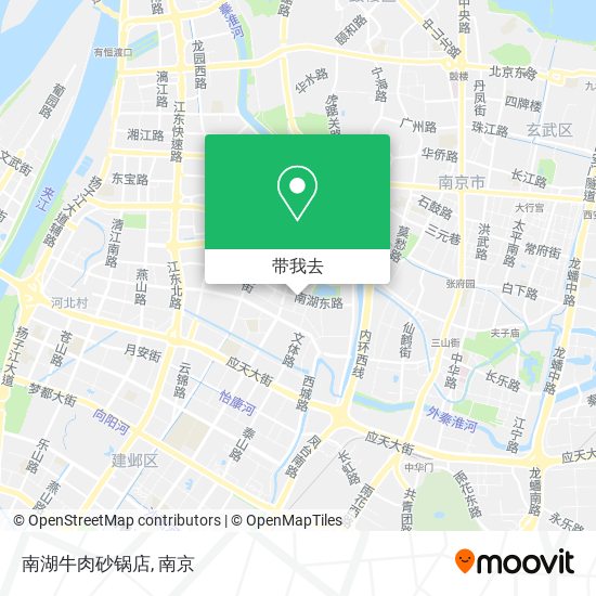 南湖牛肉砂锅店地图