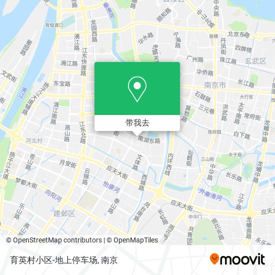 育英村小区-地上停车场地图