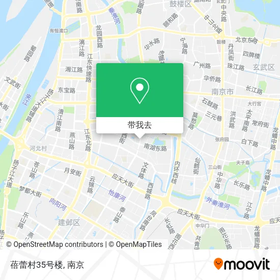 蓓蕾村35号楼地图