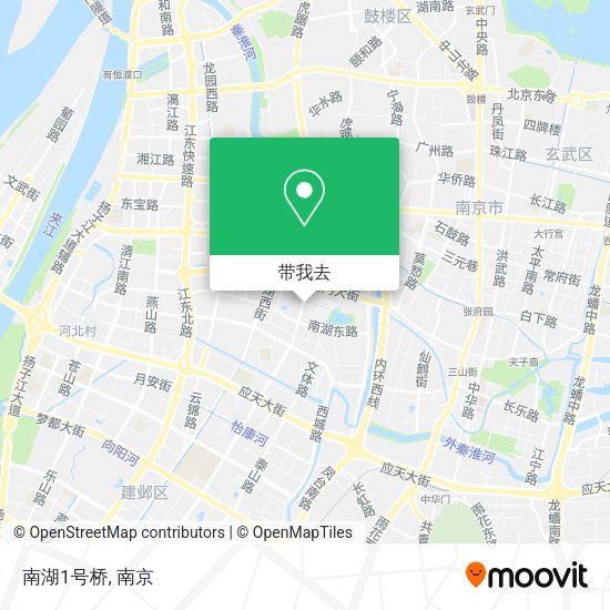 南湖1号桥地图