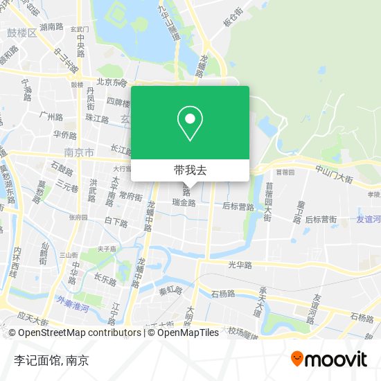 李记面馆地图