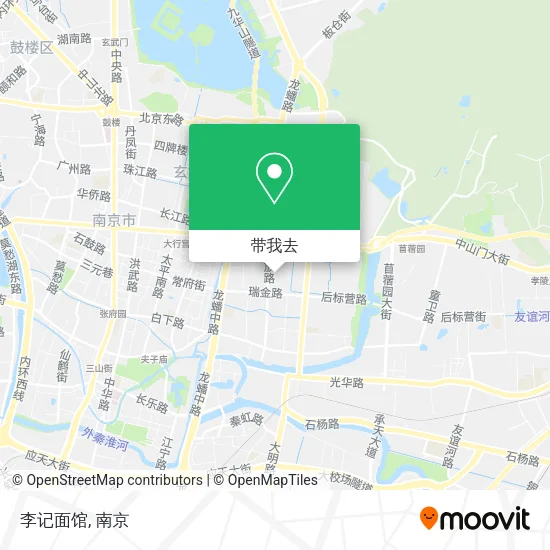 李记面馆地图