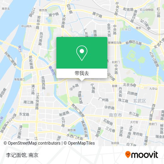 李记面馆地图