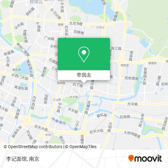 李记面馆地图