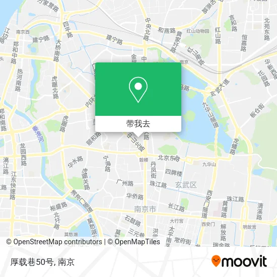 厚载巷50号地图