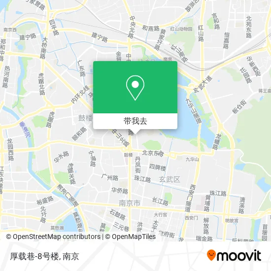 厚载巷-8号楼地图