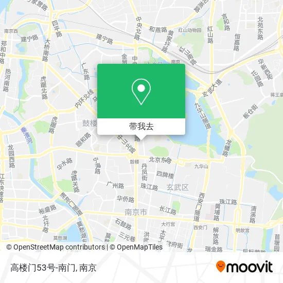 高楼门53号-南门地图