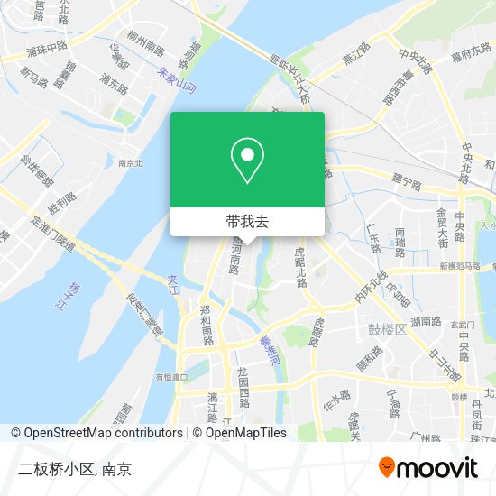 二板桥小区地图