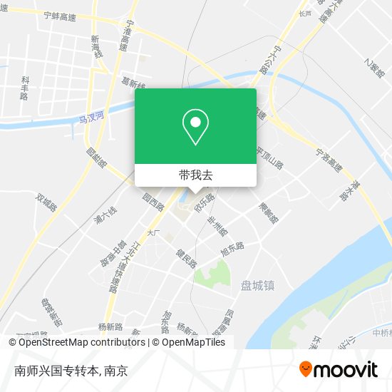 南师兴国专转本地图