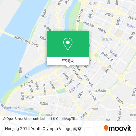 Nanjing 2014 Youth Olympic Village地图