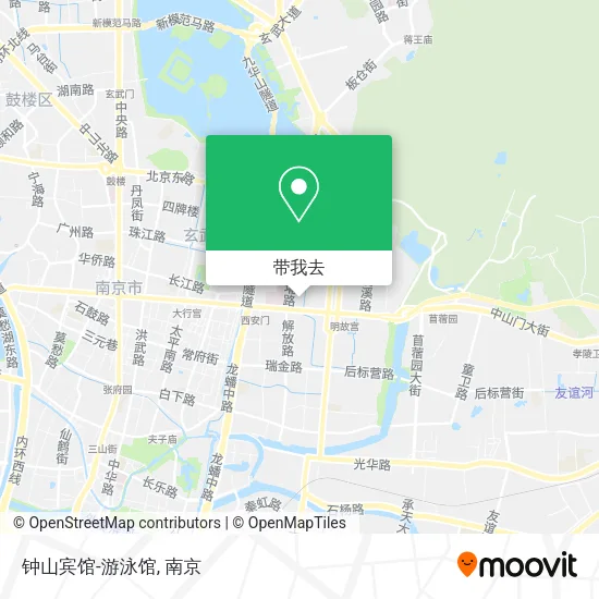 钟山宾馆-游泳馆地图