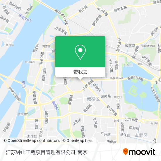 江苏钟山工程项目管理有限公司地图