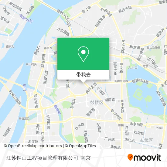 江苏钟山工程项目管理有限公司地图