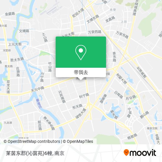 莱茵东郡(沁茵苑)6幢地图