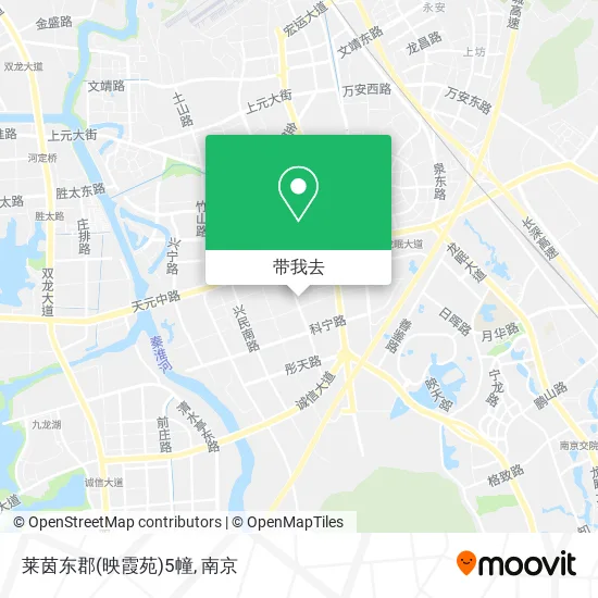 莱茵东郡(映霞苑)5幢地图