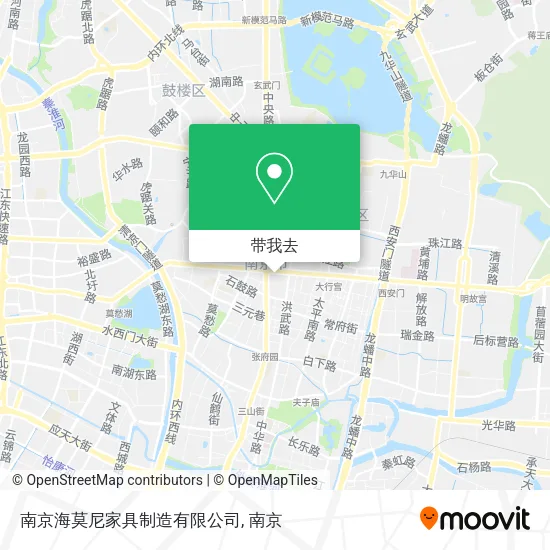 南京海莫尼家具制造有限公司地图