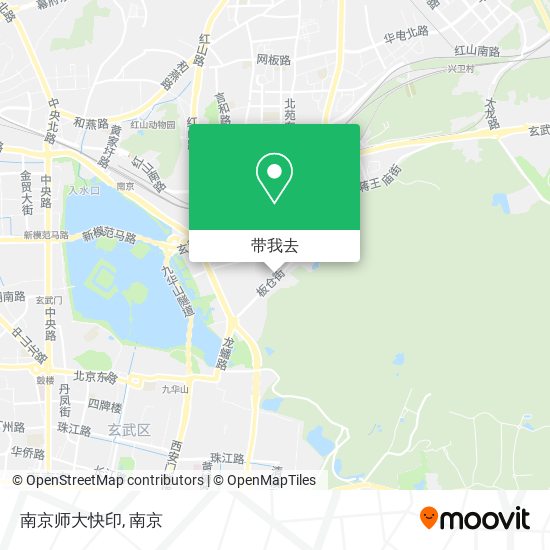 南京师大快印地图