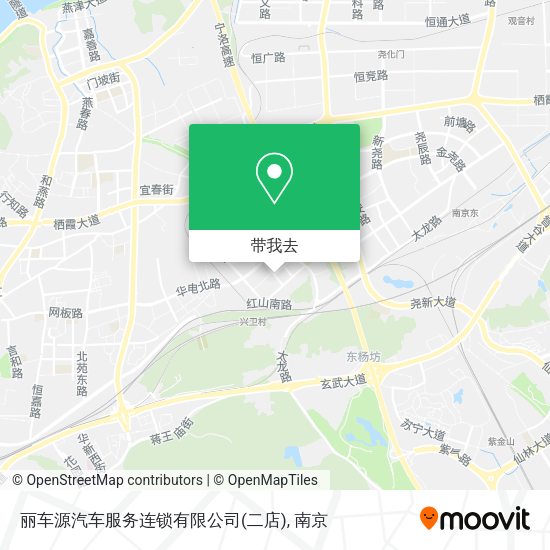 丽车源汽车服务连锁有限公司(二店)地图