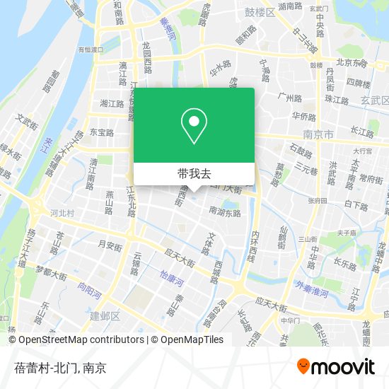 蓓蕾村-北门地图
