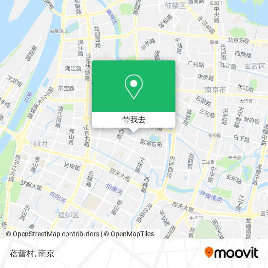 蓓蕾村地图