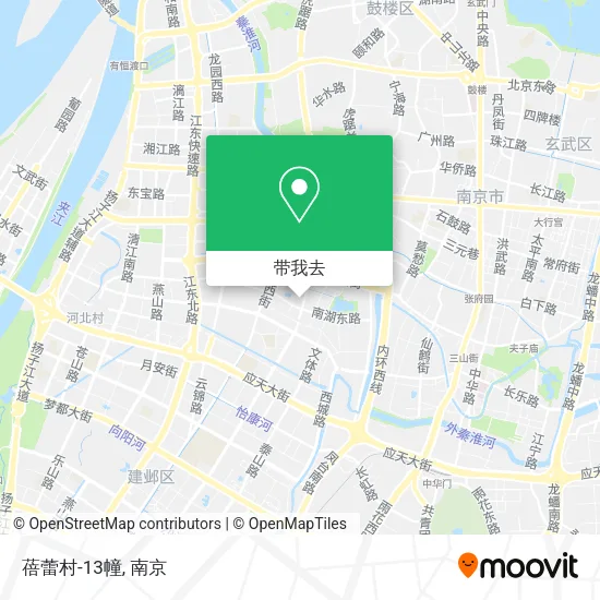 蓓蕾村-13幢地图