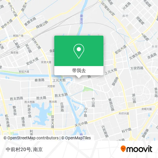 中前村20号地图